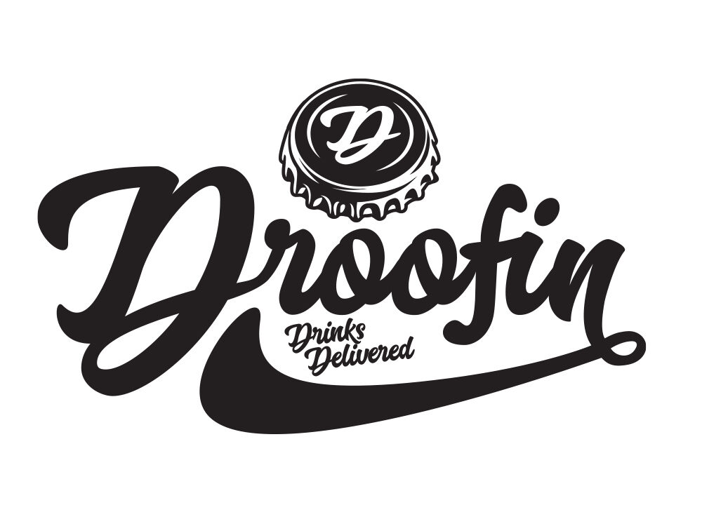 Logo Design, Beer Company, Droofin, Graphic Designer, brand marketing