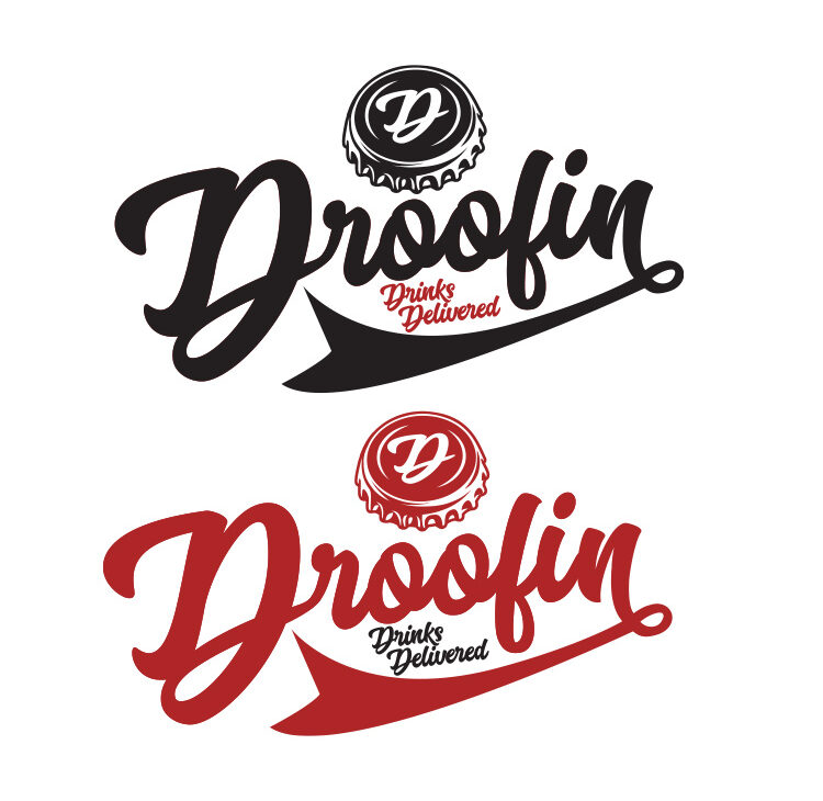 Logo Design, Beer Company, Droofin, Graphic Designer, brand marketing